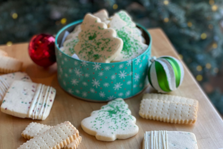 Buttery Shortbread Cookies