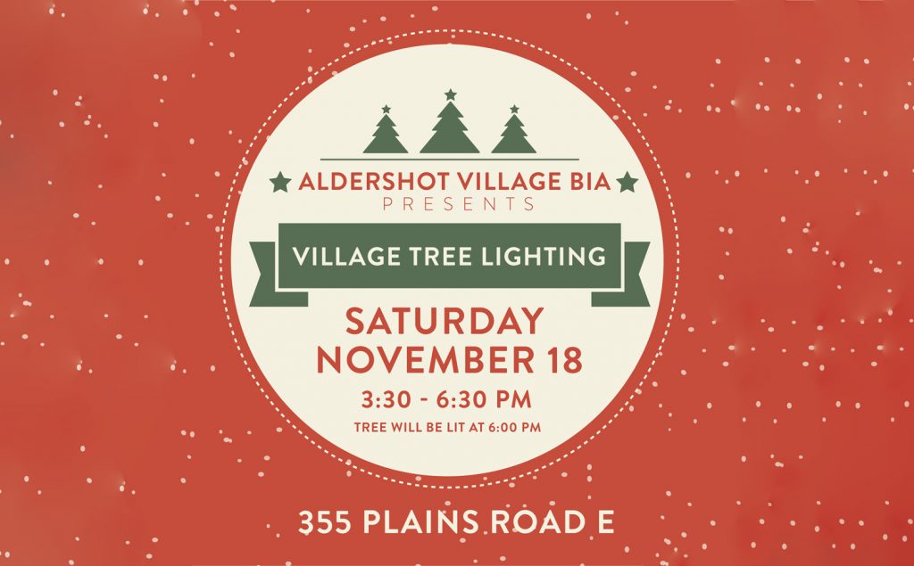 Aldershot Village Tree Lighting 2023 aldershot treelighting