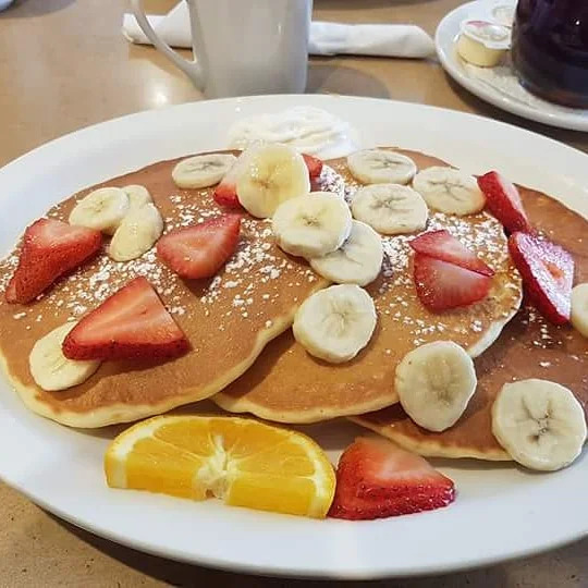 Skyway Diner Fruit Pancakes