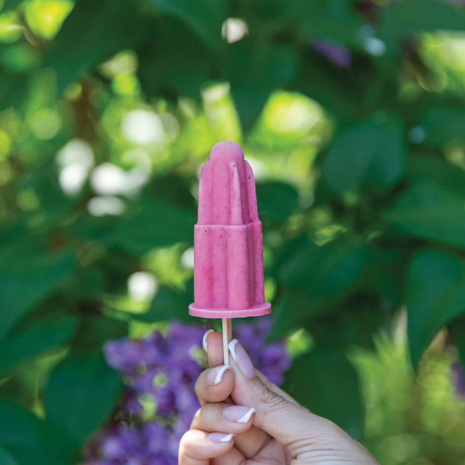 The Best Strawberry Popsicles