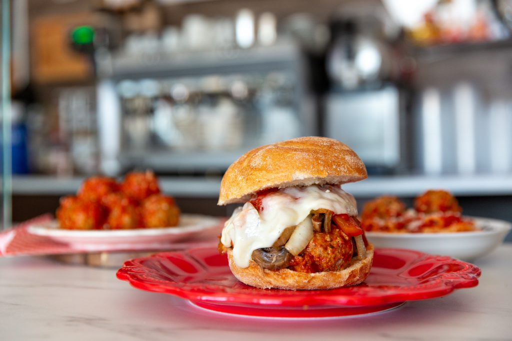 Garcia’s Meatball Sandwich